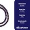 The Bead Chest Purple Round Druzy Agate Beads (8mm): Organic Gemstone Round Spherical Energy Stone Healing Power Crystal for Jewelry Bracelet Mala Necklace Making